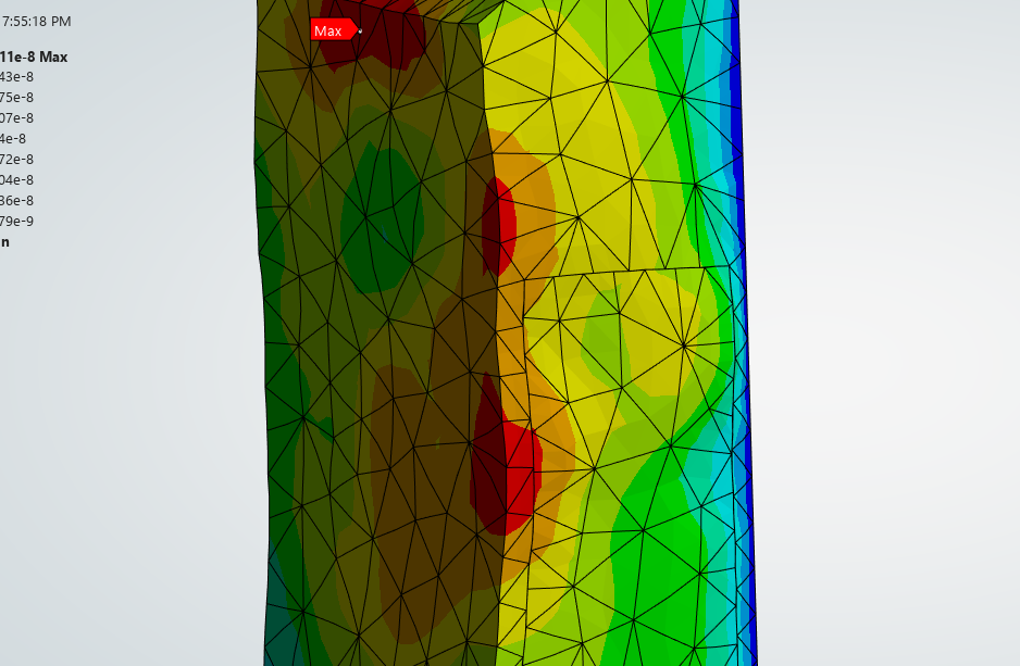 A CAD model that has be analyzed for finite element analysis by Adesuwa Dawodu