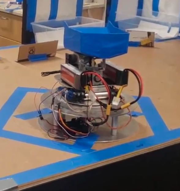 Autonomous Shooter Bot programmed by Adesuwa Dawodu
